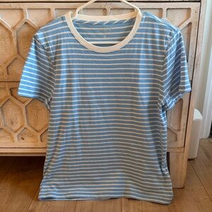 J. Crew Vintage Jersey classic fit crewneck tshirt in stripe